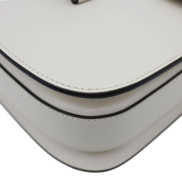 Gucci Horsebit 1955 Small Leather Shoulder Bag Off White - Picture 7 of 15